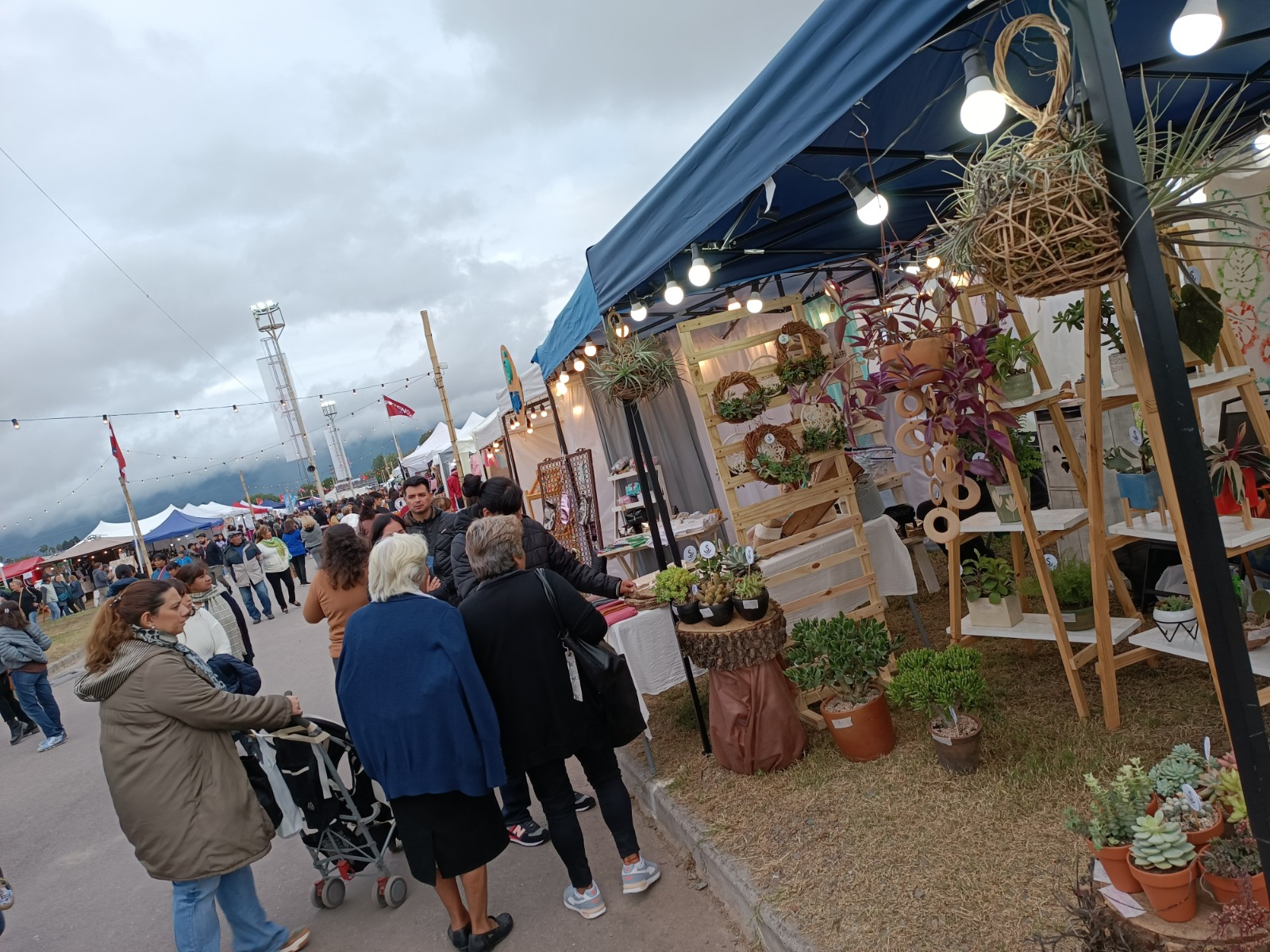 Stands de emprendedores salteños en la feria potencia 2023