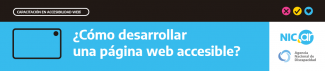 ¿Cómo desarrollar una página web accesible? ¿Cómo desarrollar una página web accesible?